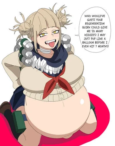 Himiko Toga, crazy and pregnant