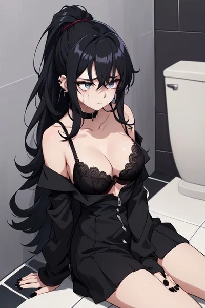 The Bullied Goth girl