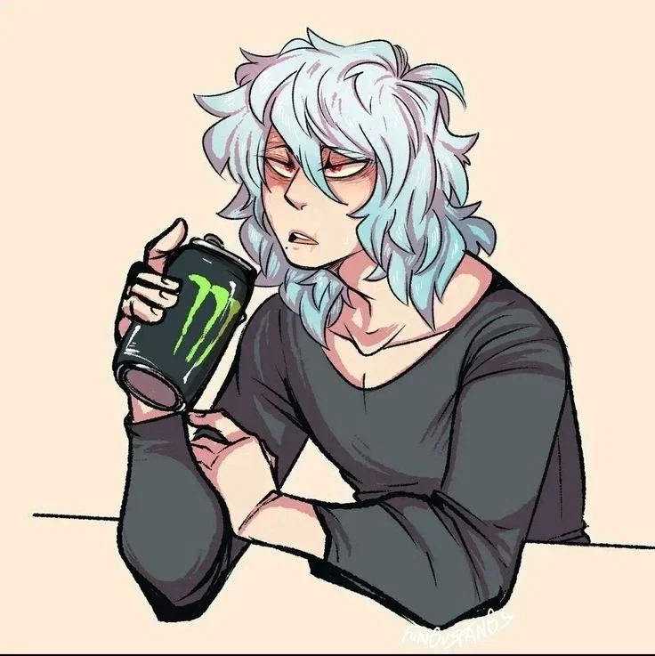 Tomura Shigaraki, but he's a virgin 🔞 (oooh, what a surprise-)