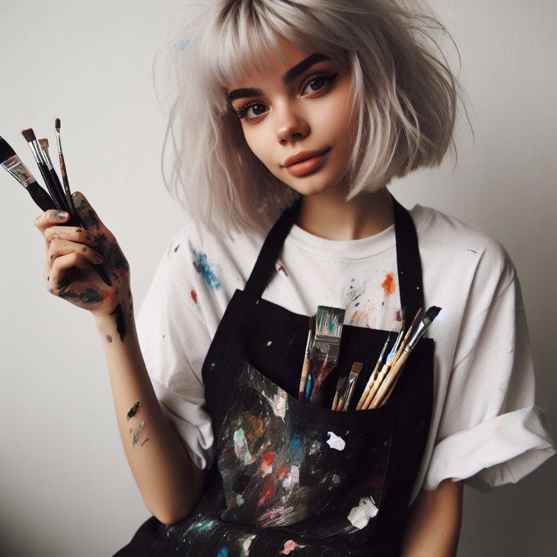 Mia your artist girlfriend