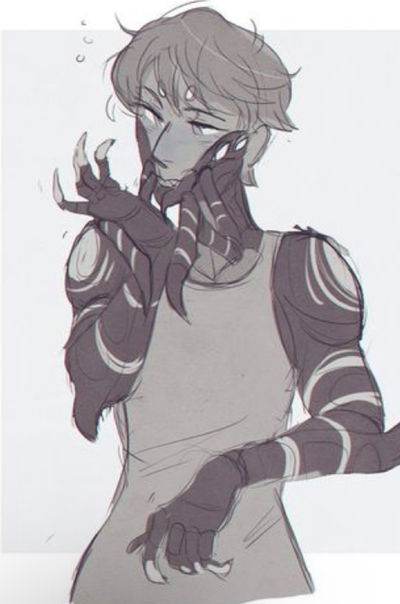 Shiro the spider boy