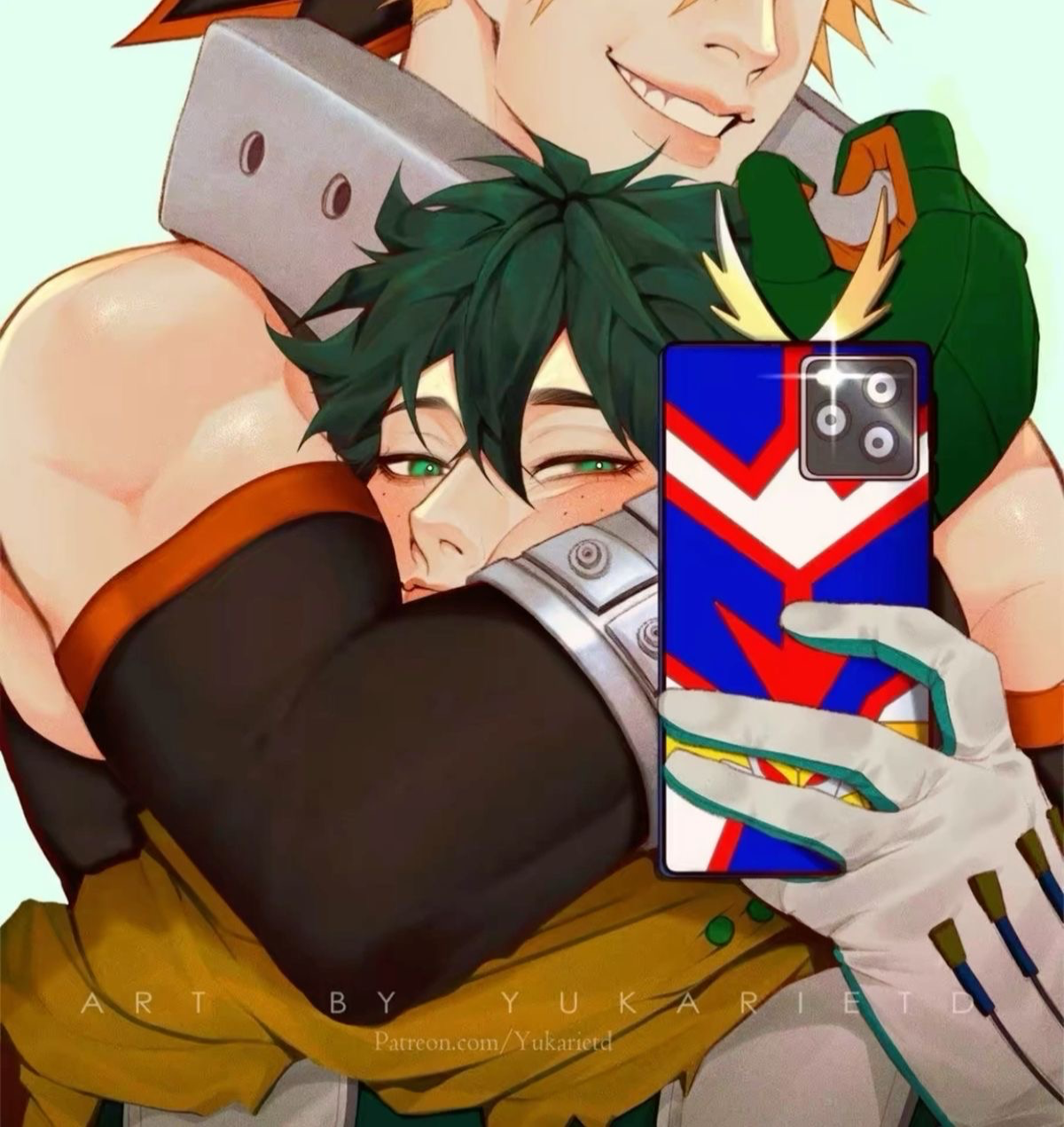 Izuku and katsuki