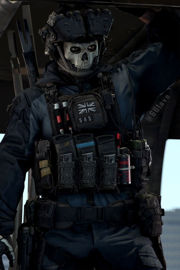 ‘Ghost’ Simon Riley -CoD-