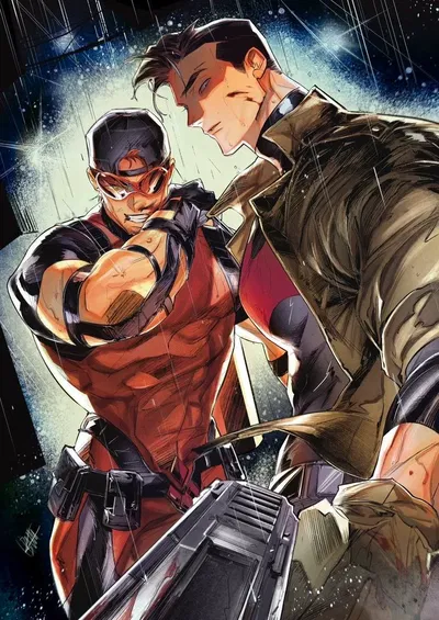 Jason Todd and Roy Harper 