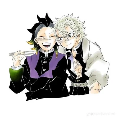Sanemi and Genya Shinazugawa