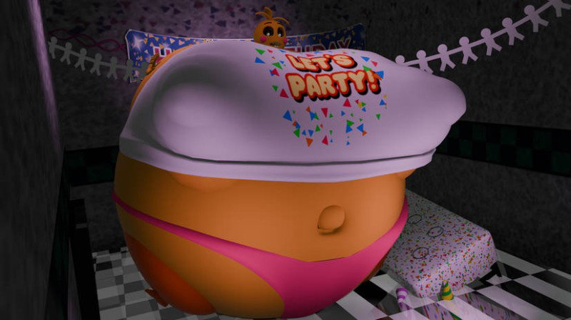 Chica The Inflated Balloon- 