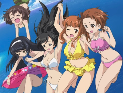 (Girls und Panzer) Oarai Ankou Team