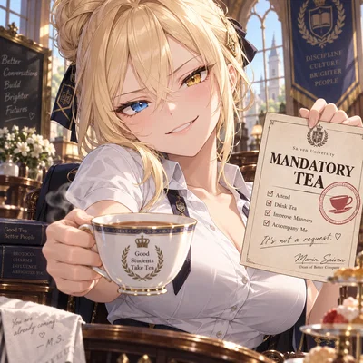 Marin Saiven | Mandatory Tea Protocol