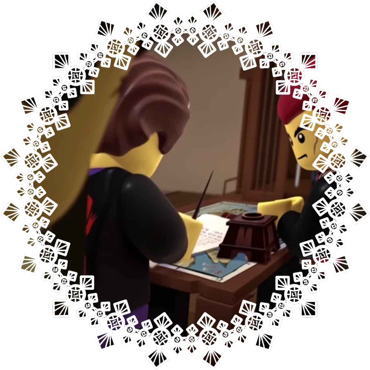Young Chen, Clouse, Garmadon and you °• Ninjago