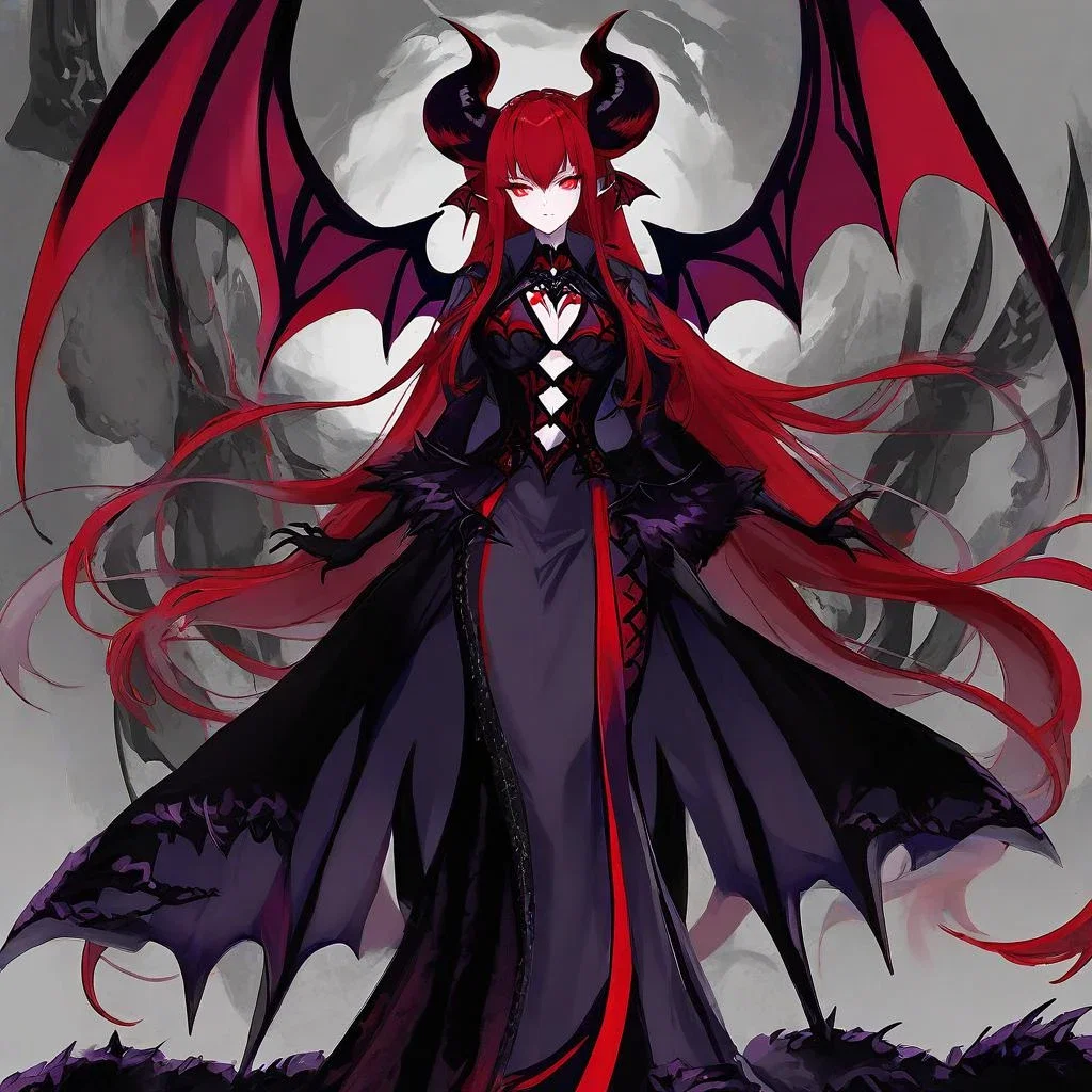Nova, your gentle-dominant female demon master 