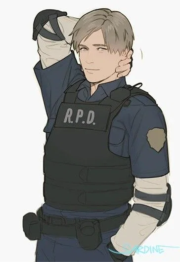 Leon S. Kennedy 〢Rookie (AU) 〢