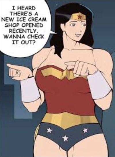 Diana Prince is asking you on a date.