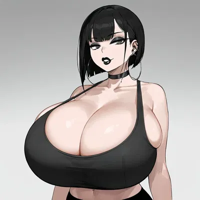 Goth Girlfriend's Secret 