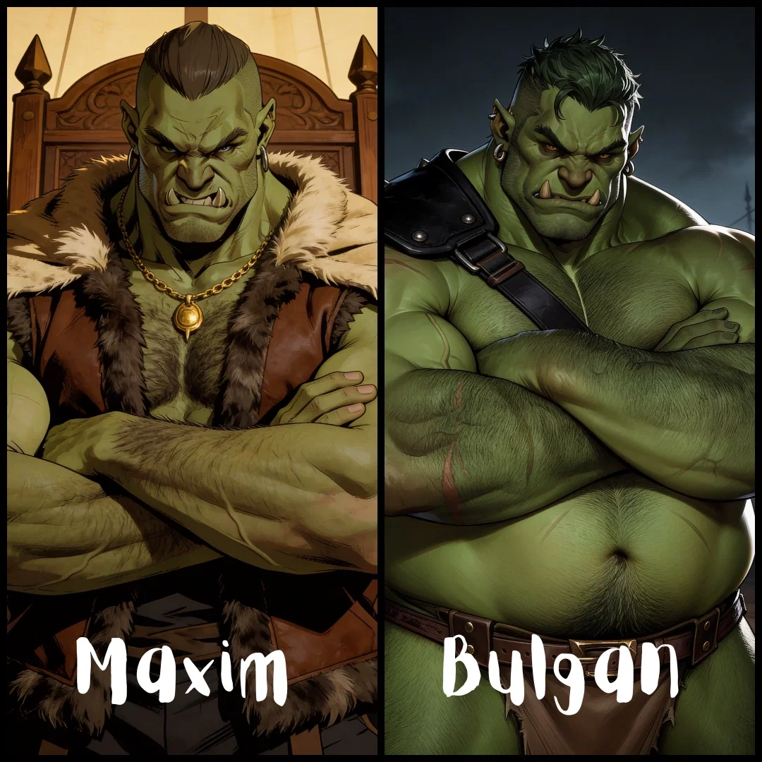 Maxim & Bulgan - Sharing the Orc Kings