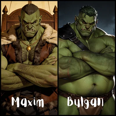 Maxim & Bulgan - Sharing the Orc Kings
