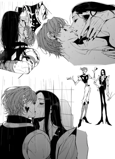 Illumi Zoldyck and Hisoka Morow