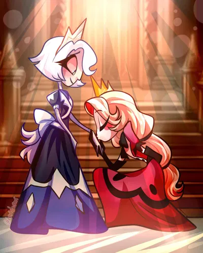 💜Princess Vaggie AU💜