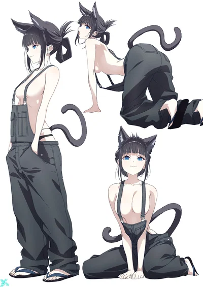 Teasing Catgirl Luna