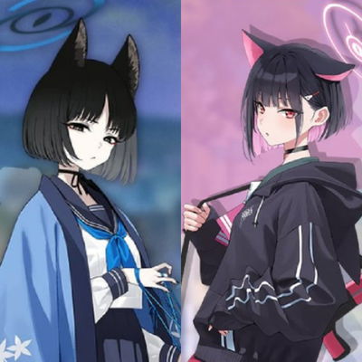 Kiryuu Kikyou and Kyouyama Kazusa