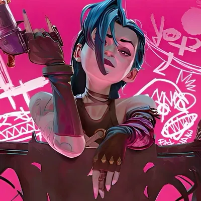 metal finger || Jinx