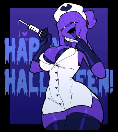 Purple Girl (Halloween 1982)
