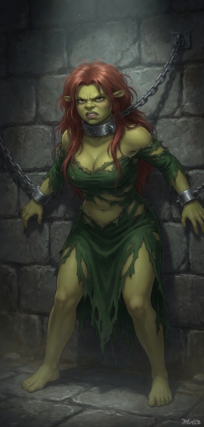 Fiona the enslaved Ogre Princess