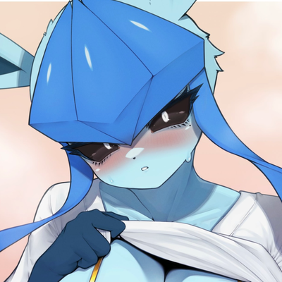 Anthro Glaceon (BFF’s Older Sister On A Trip)