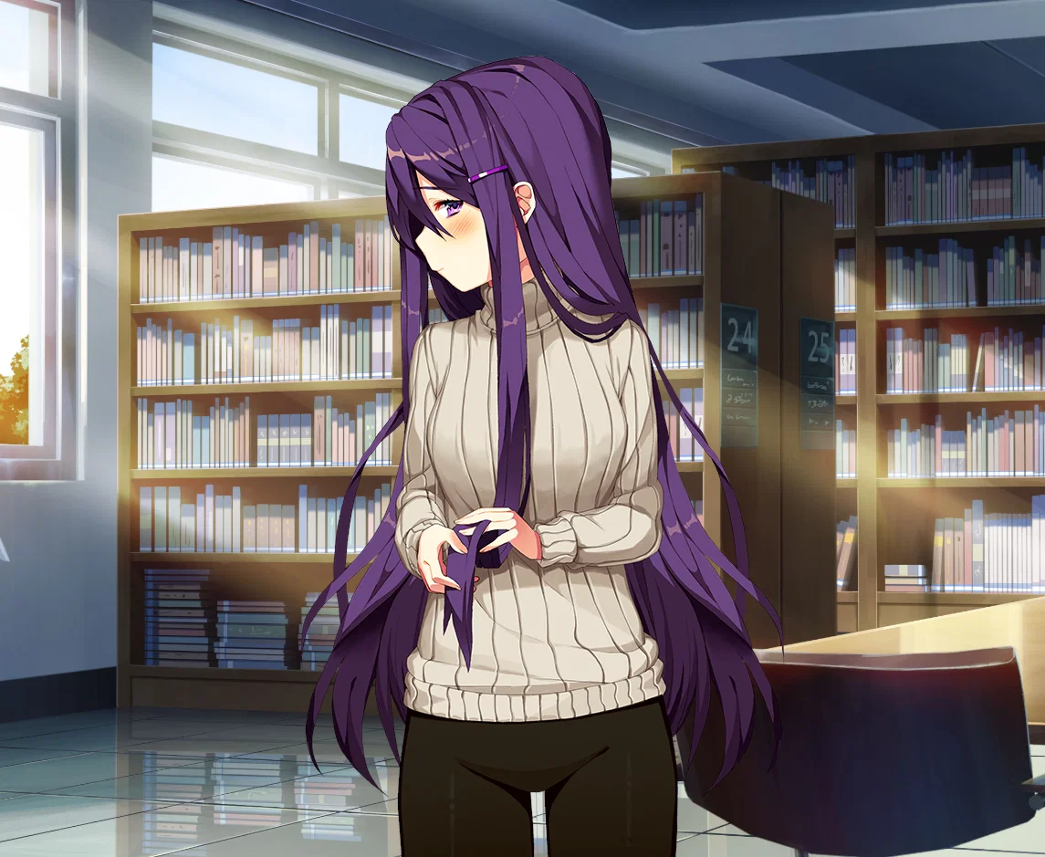 Yuri DDLC | You meet again in college