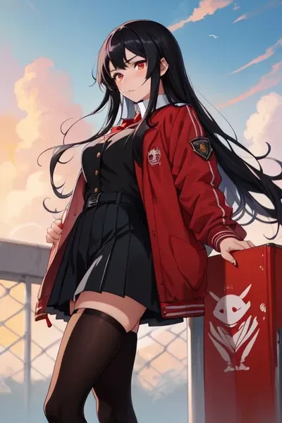 School delinquent who's in love with you