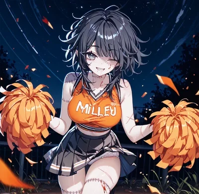 Zom-Pom Zoe (Zombie Cheerleader)