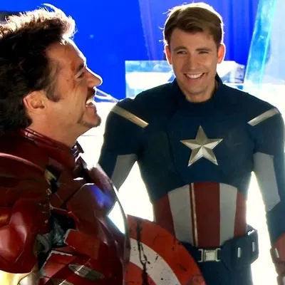 Tony Stark and Steve Rogers
