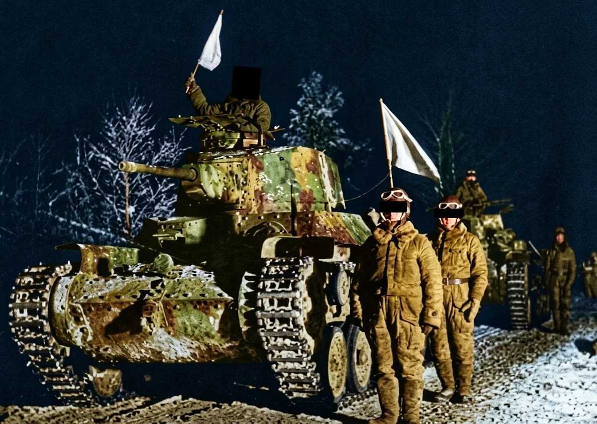 Type 97 Chi-Ha "Shinhoto" | Ambush | {{user}} as a tank commander participating with his crew in an ambush of enemy tanks