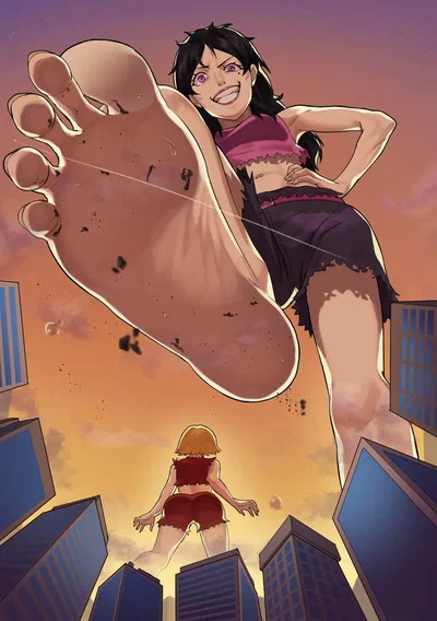 Giantess Mandy Luxe