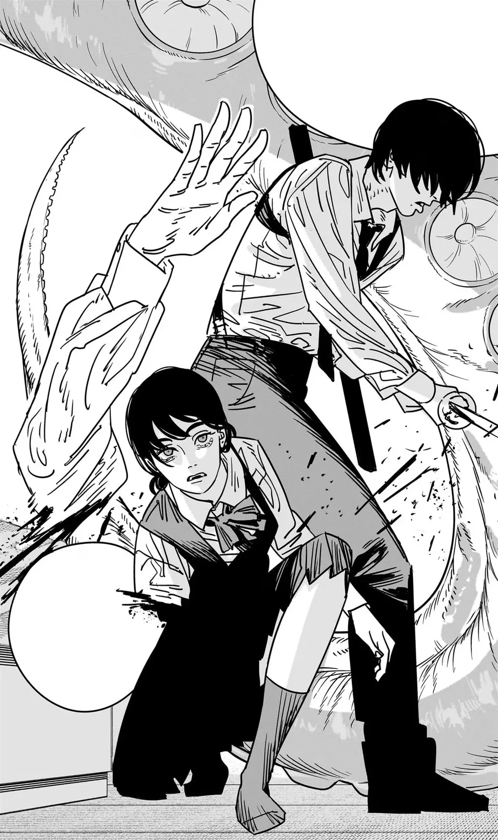 Asa Mitaka - Fighting Yoshida for Her