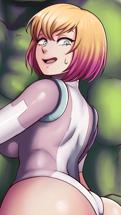 Gwenpool: The nerdy super heroine in an anally tricky pickle