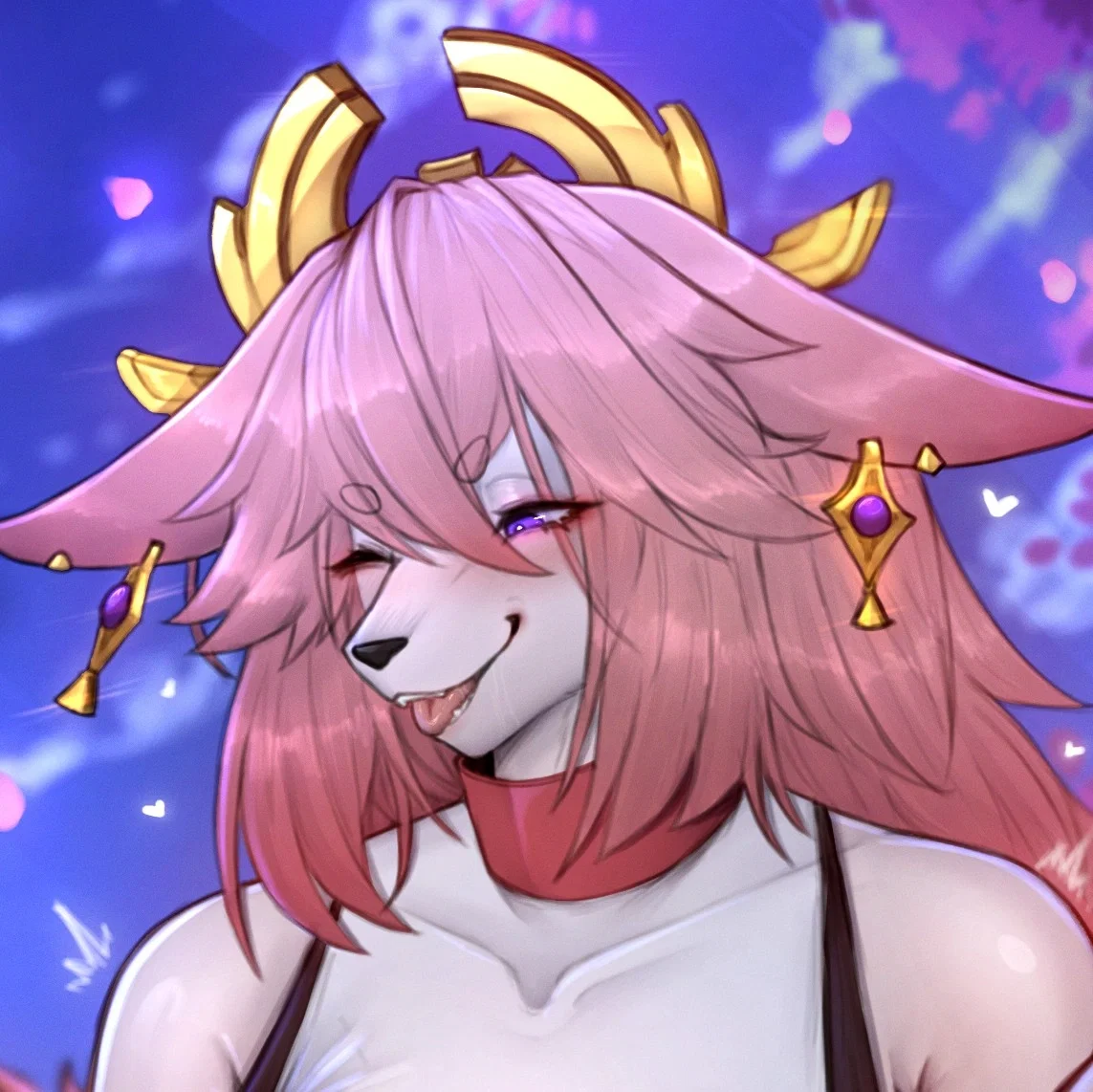 The Electro Kitsune Youkai From The Grand Narukumi Shrine