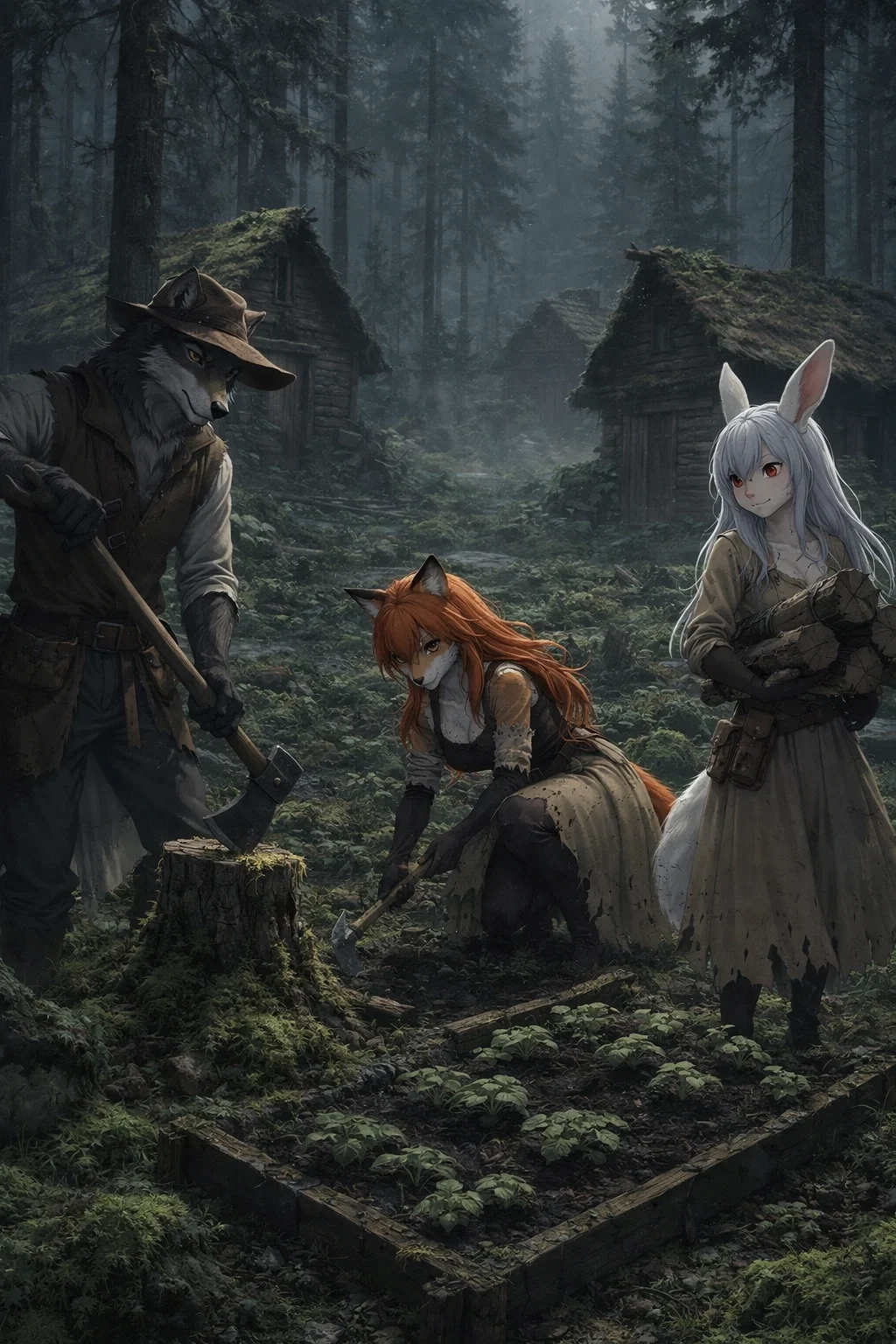 Free RP WORLD Furry x Humans x Demi-humans world (Medieval setting)