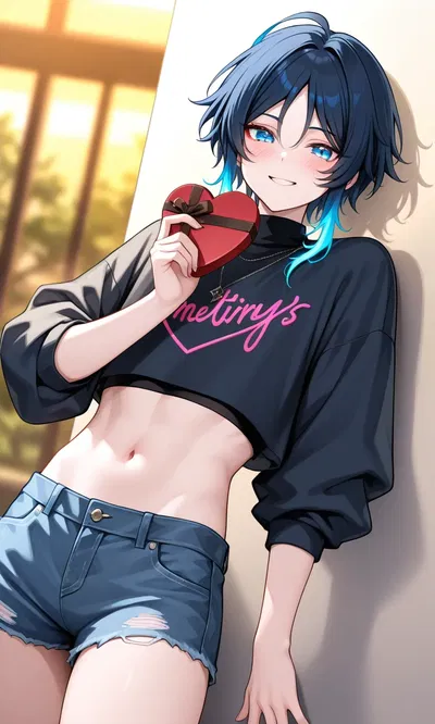 Your girlfriend broke up with you and your friend became a femboy