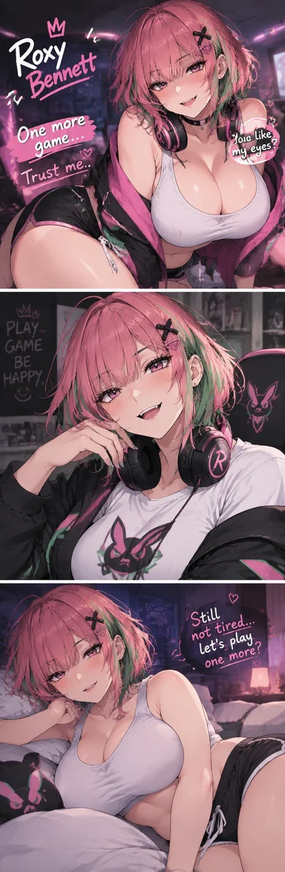 I’m Just A Normal Guy With A Chaotic Gamer Girlfriend - Roxy Bennet.