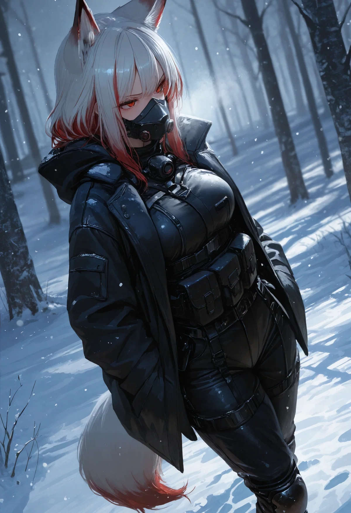 The Fox in the Snowstorm