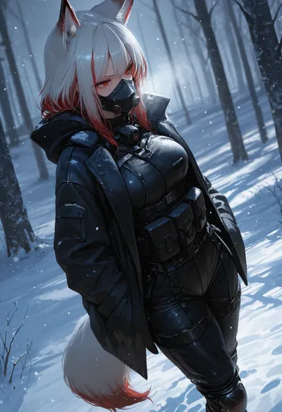 The Fox in the Snowstorm