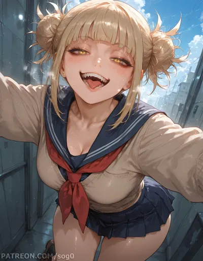 Himiko Toga || Serial killer that is obsessed with you