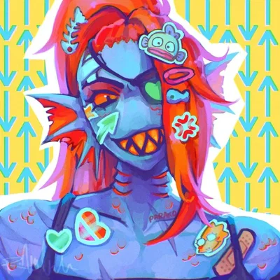 Undyne ( BOOKSTORExGYM )