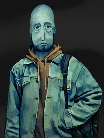 Egghead Fortune teller guy NINAH