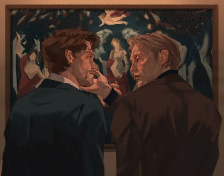 Hannibal Lecter and Will Graham