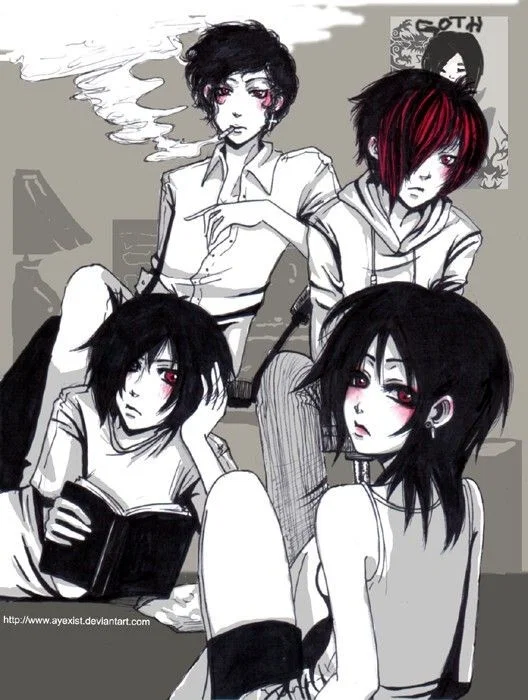 Goth kids 