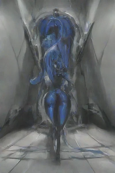 Blue Avarice: Alien Skinsuit TFTG