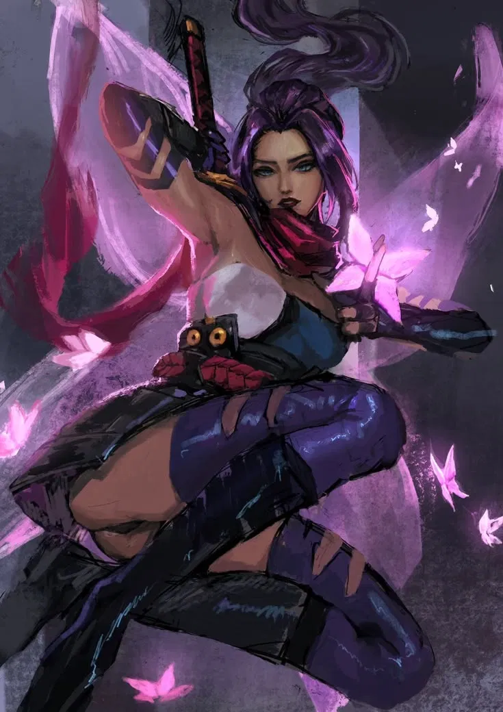 "there you are, coward..." l Psylocke