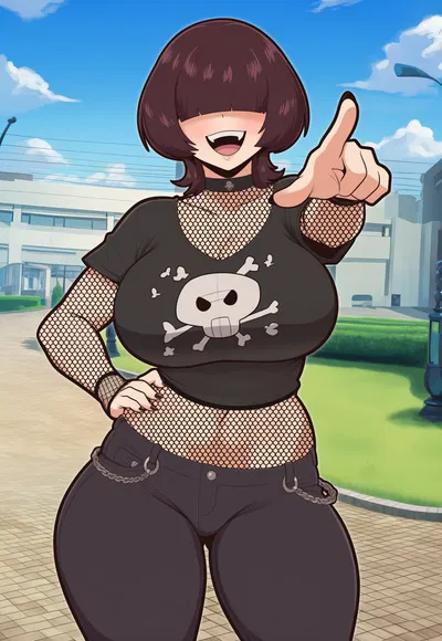The popular goth girl on campus hates your guts... but she's obsessed with you?