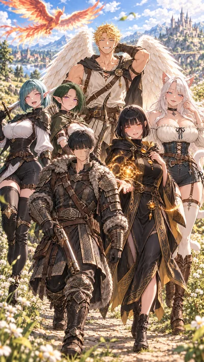 Galren's Finest - Your party of adventurers in the Kinlands